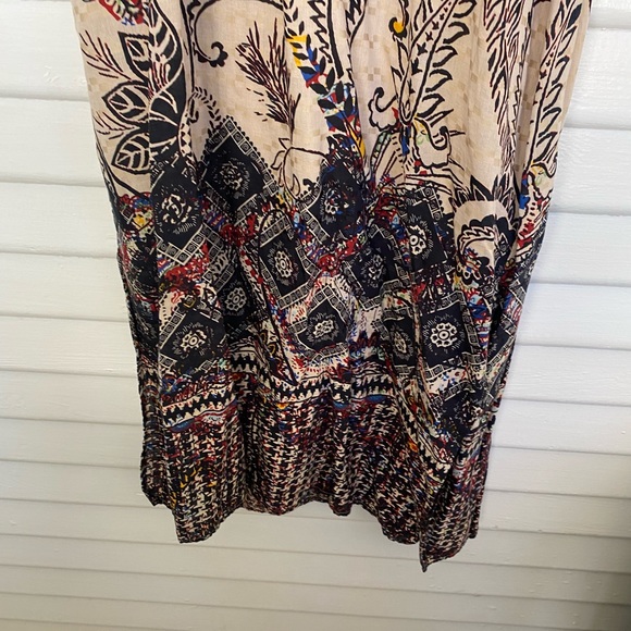 Lucky Brand • Bohemian Colorful Patterned Maxi Dress - Picture 8 of 13